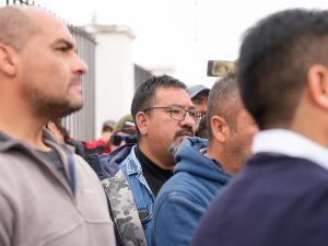 Vidal recibió a trabajadores de UOCRA
