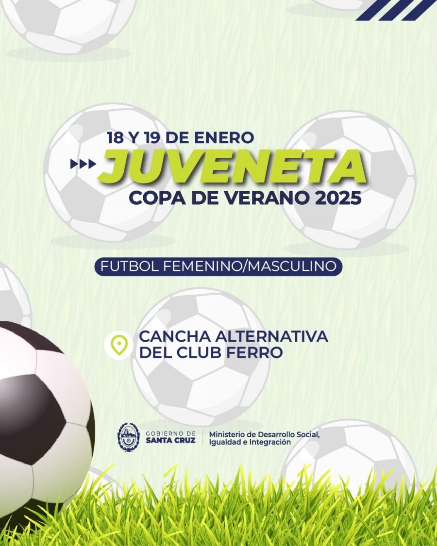 Se abrieron las inscripciones para el torneo de fútbol juvenil “La Juveneta”