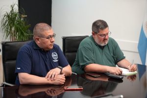 Verbes se reunió con directores de zona norte y el intendente Pablo Carrizo