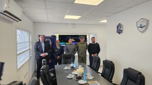 Vidal inauguró la sede del Ministerio de Seguridad y la División de Infantería ZN en Caleta Olivia