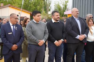 Vidal inauguró la sede del Ministerio de Seguridad y la División de Infantería ZN en Caleta Olivia