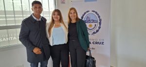 La ministra Cárdenas coordinó agenda de trabajo con equipos de Caleta Olivia