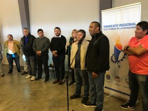 Vidal participó de la inauguración de la nueva seccional de Luz y Fuerza en Caleta Olivia
