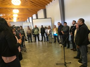 Vidal participó de la inauguración de la nueva seccional de Luz y Fuerza en Caleta Olivia