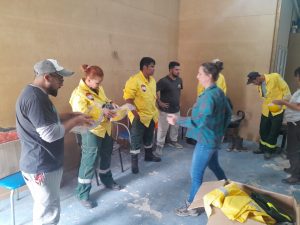 Continuamos fortaleciendo a las Brigadas de Incendios en Santa Cruz