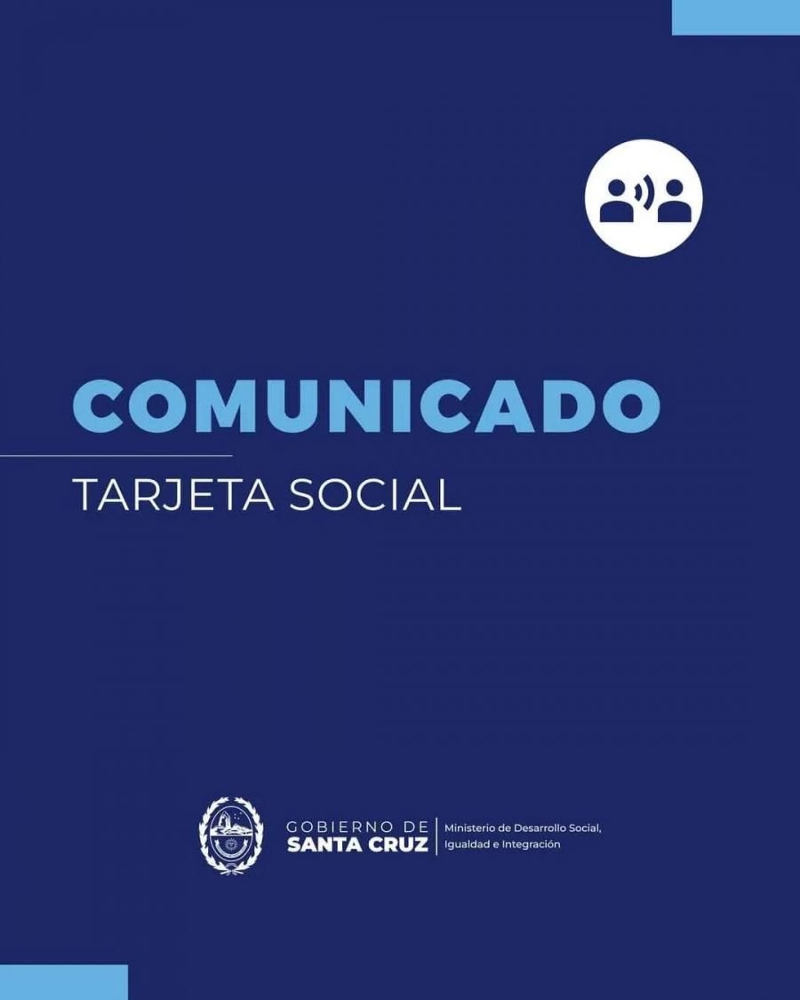 Comunicado: Acreditación de Tarjeta Social