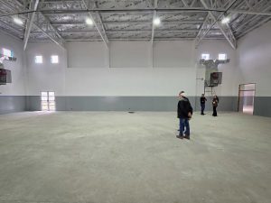 IDUV relevó los trabajos que se concretan en la Escuela N°85 de Pico Truncado