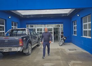 IDUV relevó los trabajos que se concretan en la Escuela N°85 de Pico Truncado