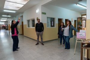 Educación recorrió escuelas de Gobernador Gregores y Piedra Buena