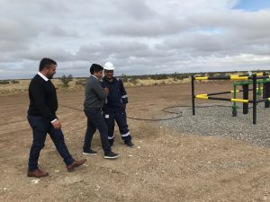 Avanza la obra que llevará alivio a la falta de agua en Caleta Olivia