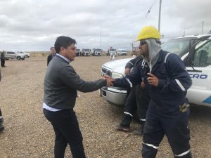 Avanza la obra que llevará alivio a la falta de agua en Caleta Olivia