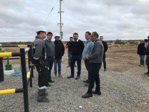 Avanza la obra que llevará alivio a la falta de agua en Caleta Olivia