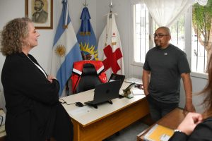 Autoridades Provinciales visitaron las instalaciones de la Cruz Roja Argentina en Río Gallegos