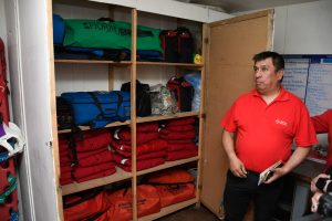 Autoridades Provinciales visitaron las instalaciones de la Cruz Roja Argentina en Río Gallegos