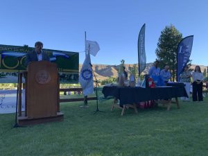 Santa Cruz participó en la Mesa Ovina Patagónica durante el Centenario de la Sociedad Rural de Esquel