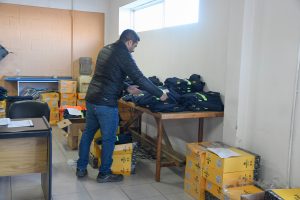 Bujer sobre la entrega de indumentaria: “Esta es una acción que se replicará en toda la provincia”