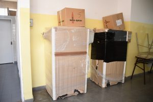 El Gobierno entregó equipos de calefacción al Colegio N° 25 de Río Gallegos