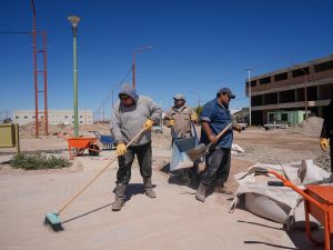 Vidal recorrió obras en Pico Truncado: "Con pertenencia y administración responsable se puede crecer"