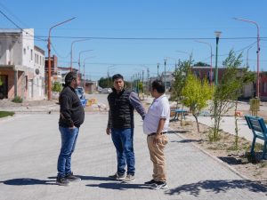 Vidal recorrió obras en Pico Truncado: "Con pertenencia y administración responsable se puede crecer"