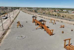 Vidal recorrió obras en Pico Truncado: "Con pertenencia y administración responsable se puede crecer"
