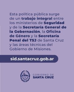 Sistema Integral de Denuncias: ¿En qué consiste esta nueva herramienta que se implementa en Santa Cruz?