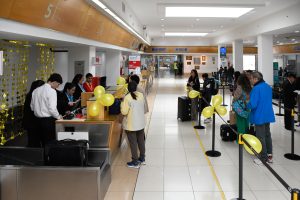 El Gobierno de Santa Cruz y Flybondi inauguraron la ruta aérea que une a Río Gallegos con Buenos Aires