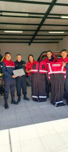 Entregaron equipamiento a los cuarteles de bomberos de la provincia