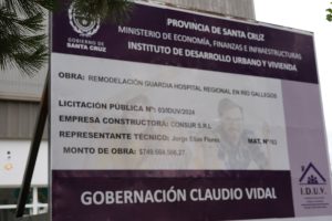 El Gobierno impulsa importante obra de remodelación integral en el Hospital Regional Río Gallegos