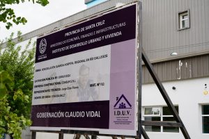 El Gobierno impulsa importante obra de remodelación integral en el Hospital Regional Río Gallegos
