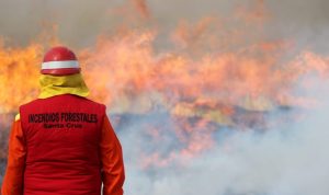 Santa Cruz en alerta: Brigadistas se ponen a disposición para combatir los incendios en la Comarca Andina