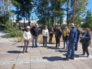 El Gobierno puso en marcha la construcción del gimnasio de la Escuela N° 15 de Los Antiguos