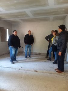 El Gobierno puso en marcha la construcción del gimnasio de la Escuela N° 15 de Los Antiguos