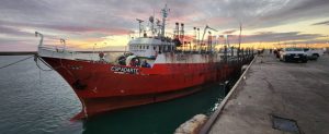 La paz social lograda en el puerto de Deseado permite una excelente temporada en la zafra del calamar