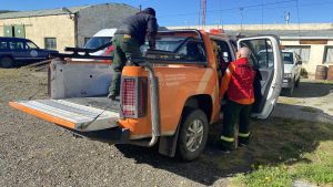 Santa Cruz envía brigadistas a Neuquén: El CAP refuerza la lucha contra el fuego en Aluminé