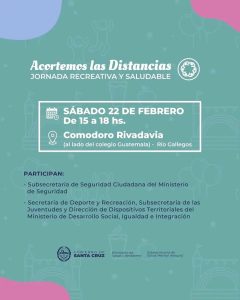 “Acortemos las distancias”: Se llevará a cabo una jornada recreativa y saludable sobre salud mental en niños y jóvenes