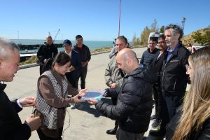 El Gobierno y empresarios chinos recorrieron Punta Quilla para relevar su potencial productivo