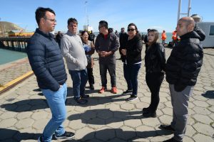 El Gobierno y empresarios chinos recorrieron Punta Quilla para relevar su potencial productivo