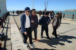 El Gobierno y empresarios chinos recorrieron Punta Quilla para relevar su potencial productivo