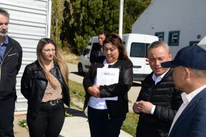 El Gobierno y empresarios chinos recorrieron Punta Quilla para relevar su potencial productivo