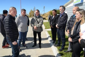 El Gobierno y empresarios chinos recorrieron Punta Quilla para relevar su potencial productivo