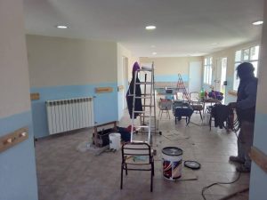 El plan de recuperación de instituciones escolares avanza en Piedra Buena