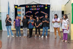 Autoridades Provinciales acompañaron el inicio del ciclo lectivo en la EPP N°57 de Caleta Olivia