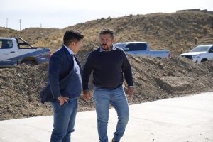 El Gobierno y el Municipio de Caleta Olivia impulsan el desarrollo de trabajo genuino a través de la obra pública