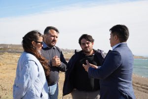 El Gobierno y el Municipio de Caleta Olivia impulsan el desarrollo de trabajo genuino a través de la obra pública