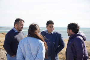 El Gobierno y el Municipio de Caleta Olivia impulsan el desarrollo de trabajo genuino a través de la obra pública