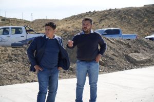El Gobierno y el Municipio de Caleta Olivia impulsan el desarrollo de trabajo genuino a través de la obra pública