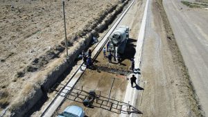 El Gobierno y el Municipio de Caleta Olivia impulsan el desarrollo de trabajo genuino a través de la obra pública