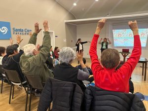 La Secretaría de Estado de Turismo realizó una jornada recreativa con adultos mayores