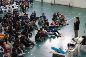Estudiantes y familias participaron de una jornada de inicio del Ciclo Lectivo en el Colegio N°17