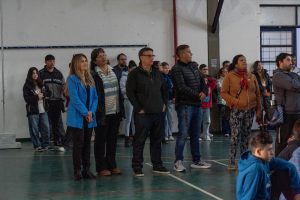 Estudiantes y familias participaron de una jornada de inicio del Ciclo Lectivo en el Colegio N°17